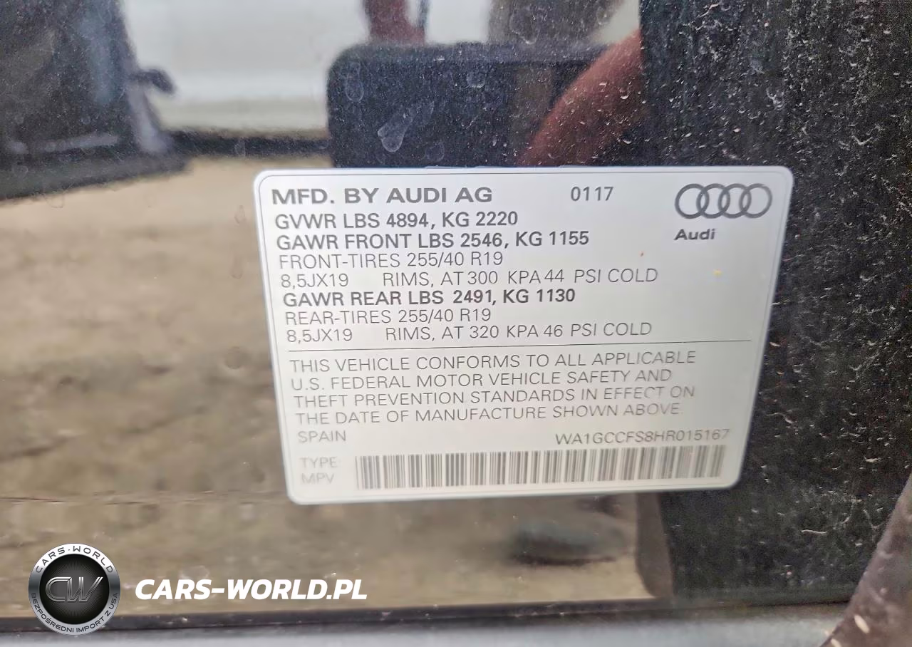 2017 Audi Q3 Prestige VIN:WA1GCCFS8HR015167 - 12