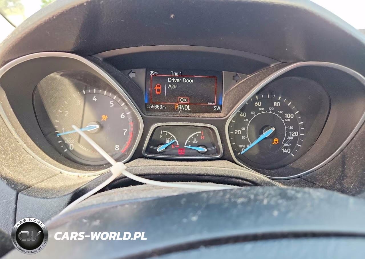 2017 Ford Focus Se VIN:1FADP3K29HL301346 - 9