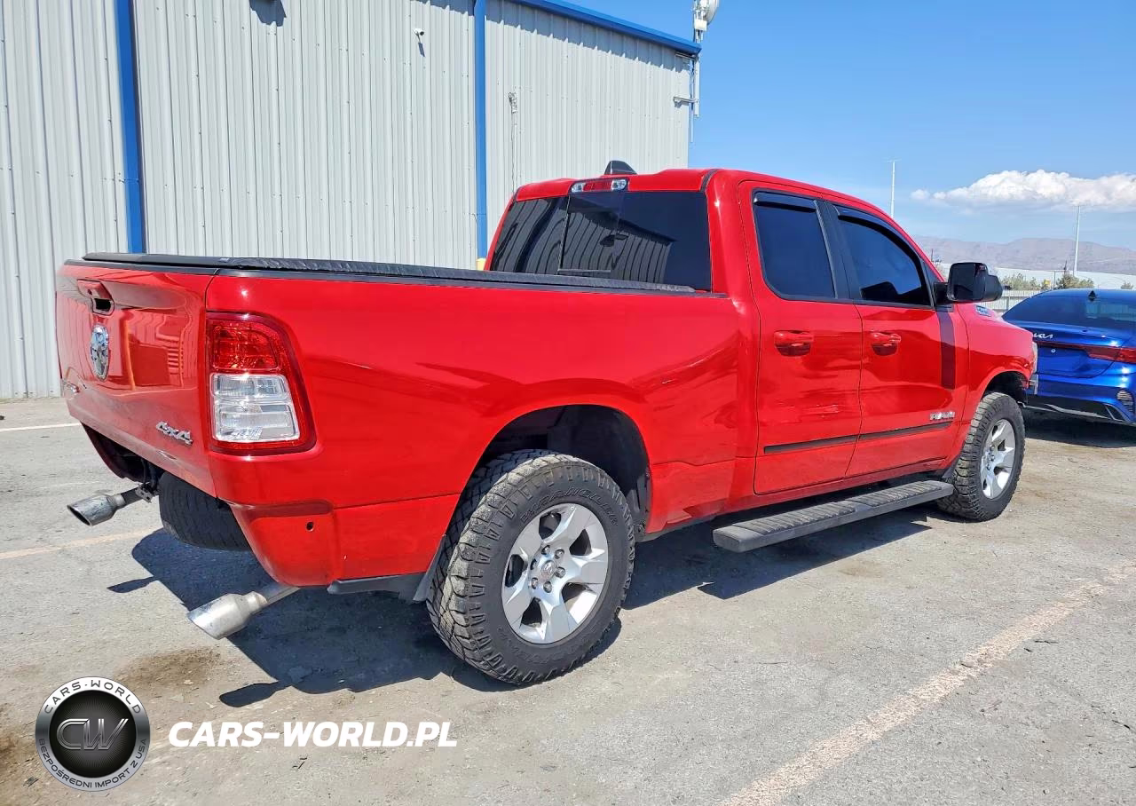 2021 Ram 1500 Big Horn-Lone Star VIN:1C6SRFBT6MN803856 - 3