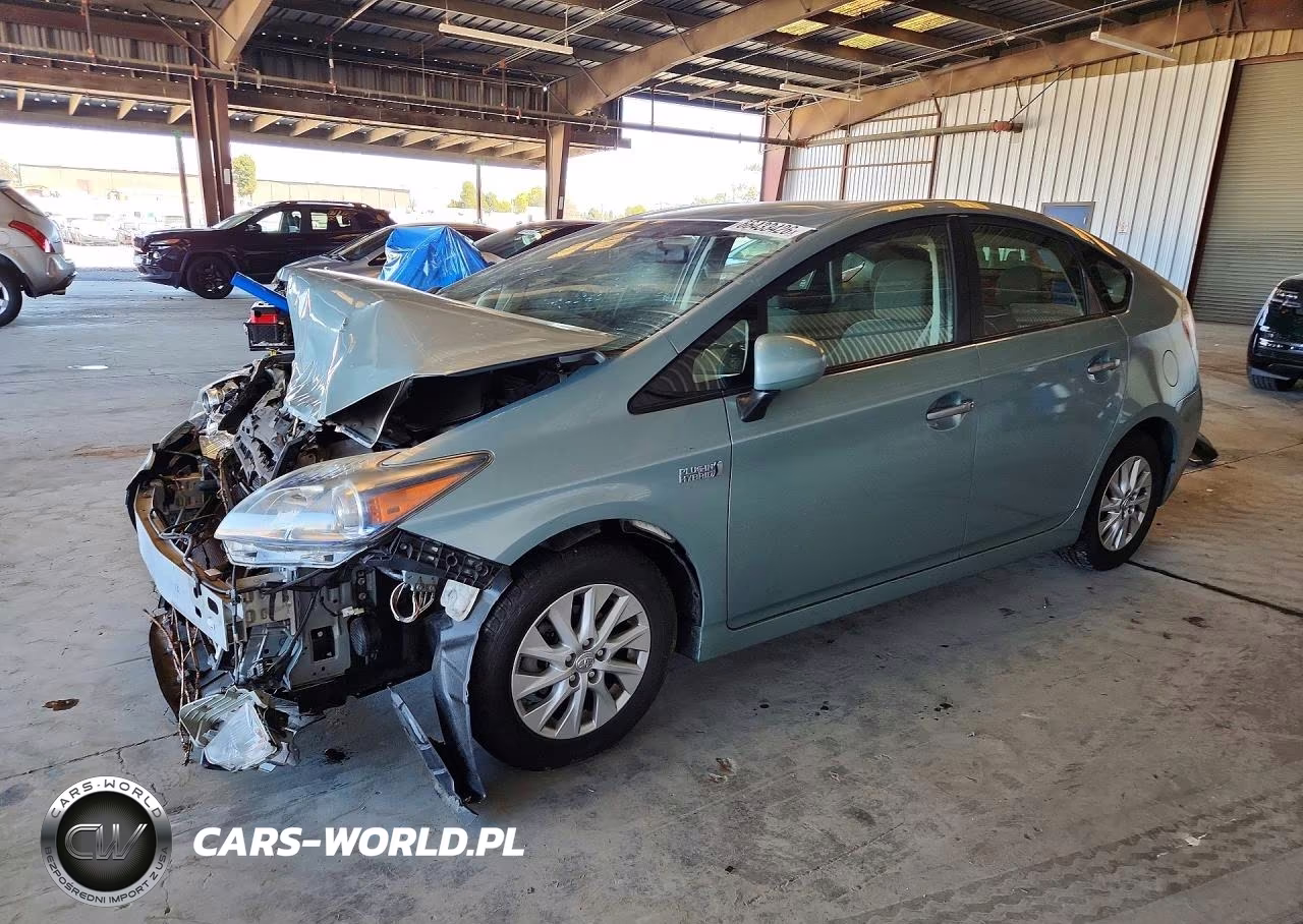 2012 Toyota Prius Plug-In Hybrid Base VIN:JTDKN3DP9C3017658 - 1