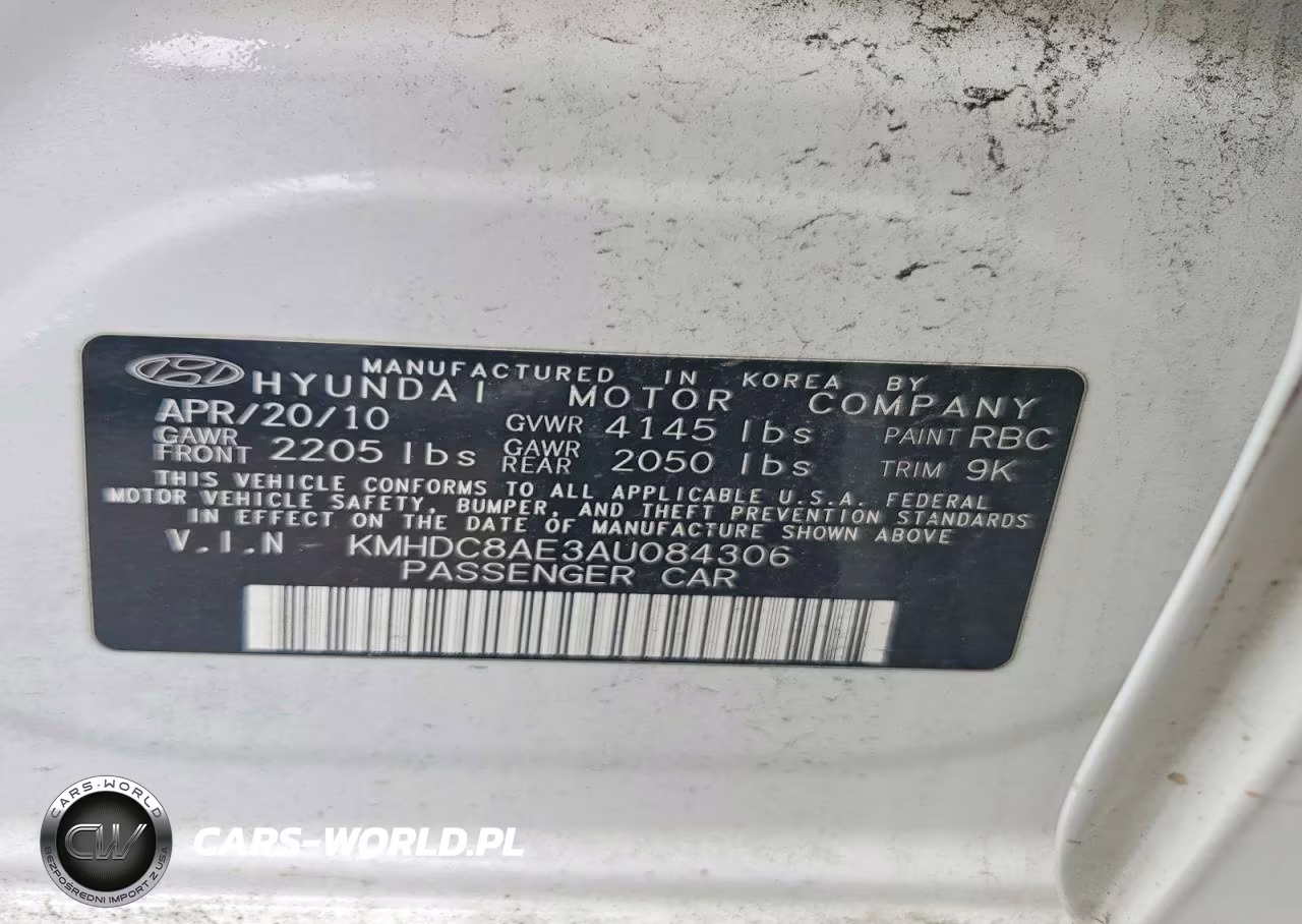2010 Hyundai Elantra Touring Se VIN:KMHDC8AE3AU084306 - 12