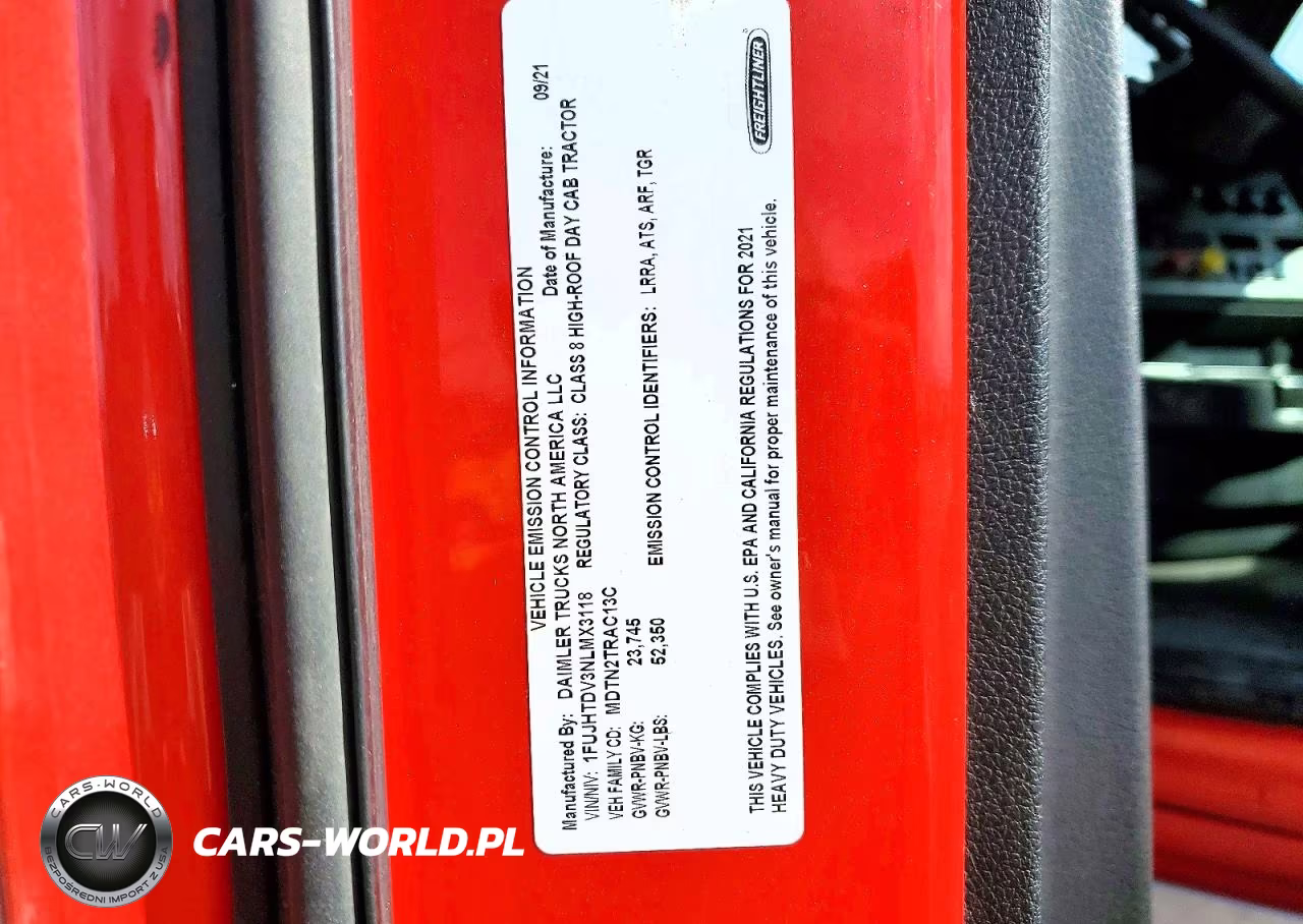 2022 Freightliner Cascadia 1 - Semi Truck VIN:1FUJHTDV3NLMX3118 - 12