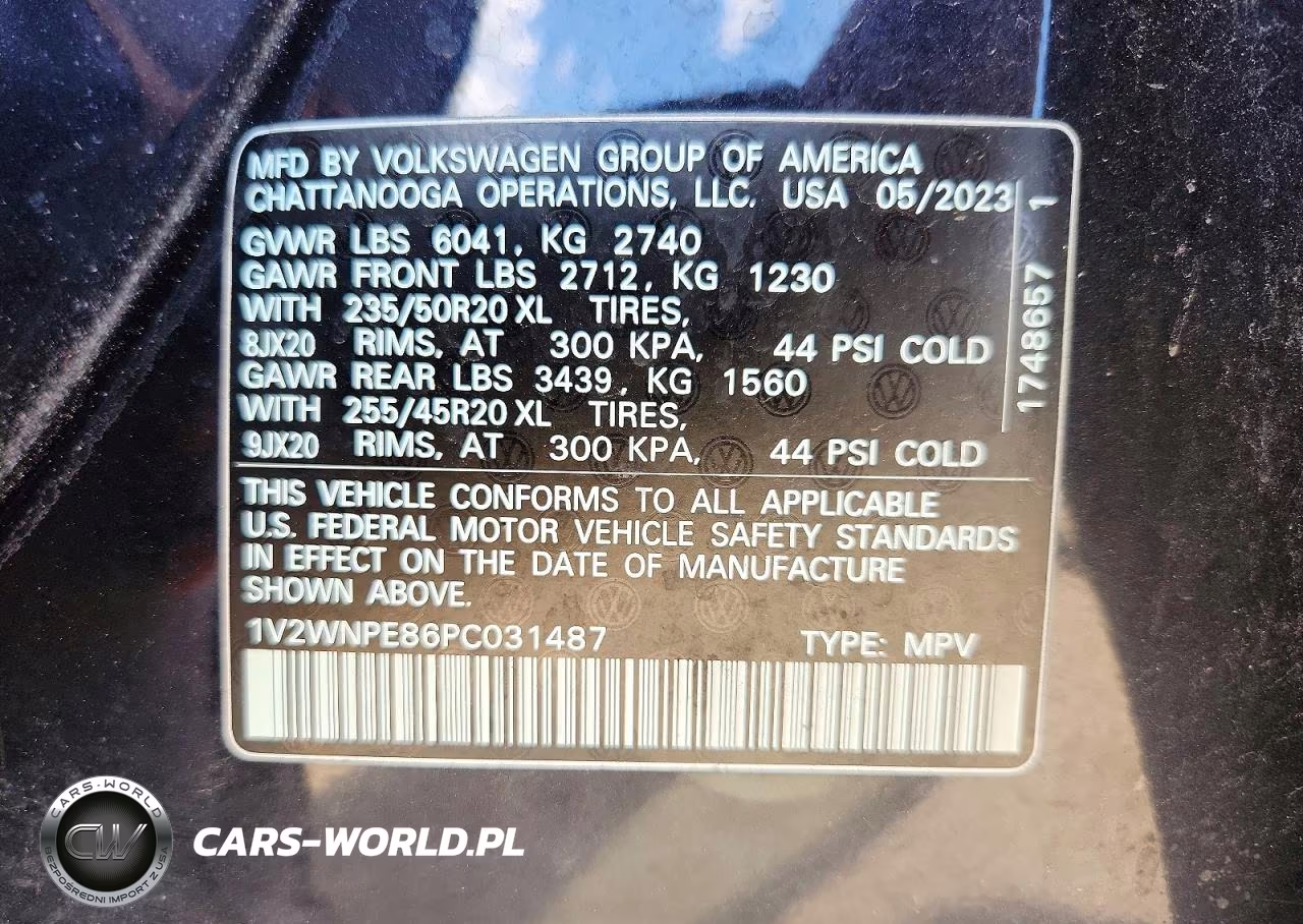 2023 Volkswagen Id.4 Pro S VIN:1V2WNPE86PC031487 - 14