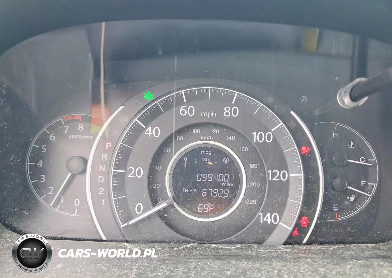 2013 Honda Cr-V Exl VIN:2HKRM4H79DH636882 - 9