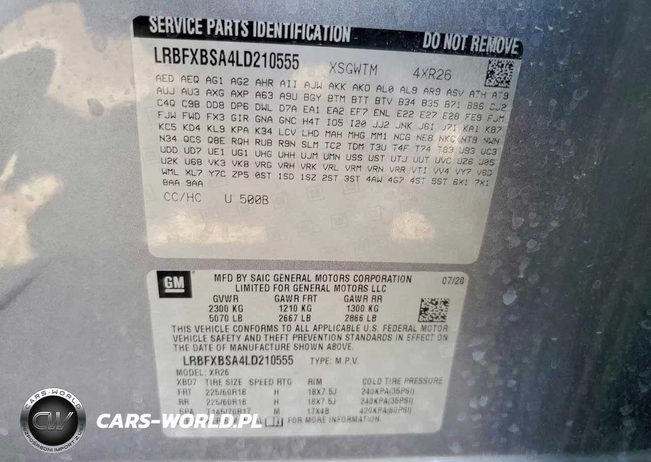 2020 Buick Envision Preferred VIN:LRBFXBSA4LD210555 - 12