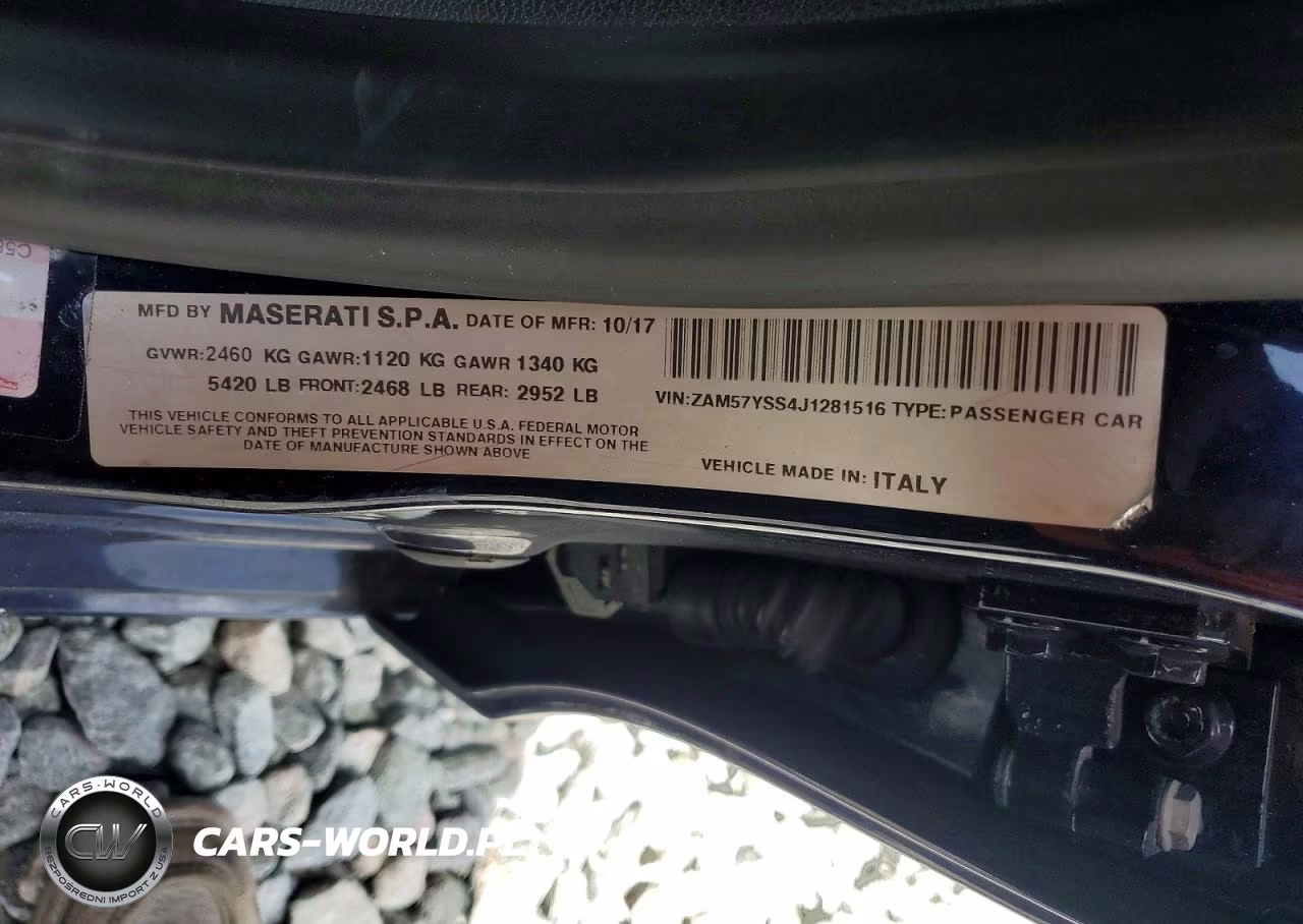 2018 Maserati Ghibli S VIN:ZAM57YSS4J1281516 - 12