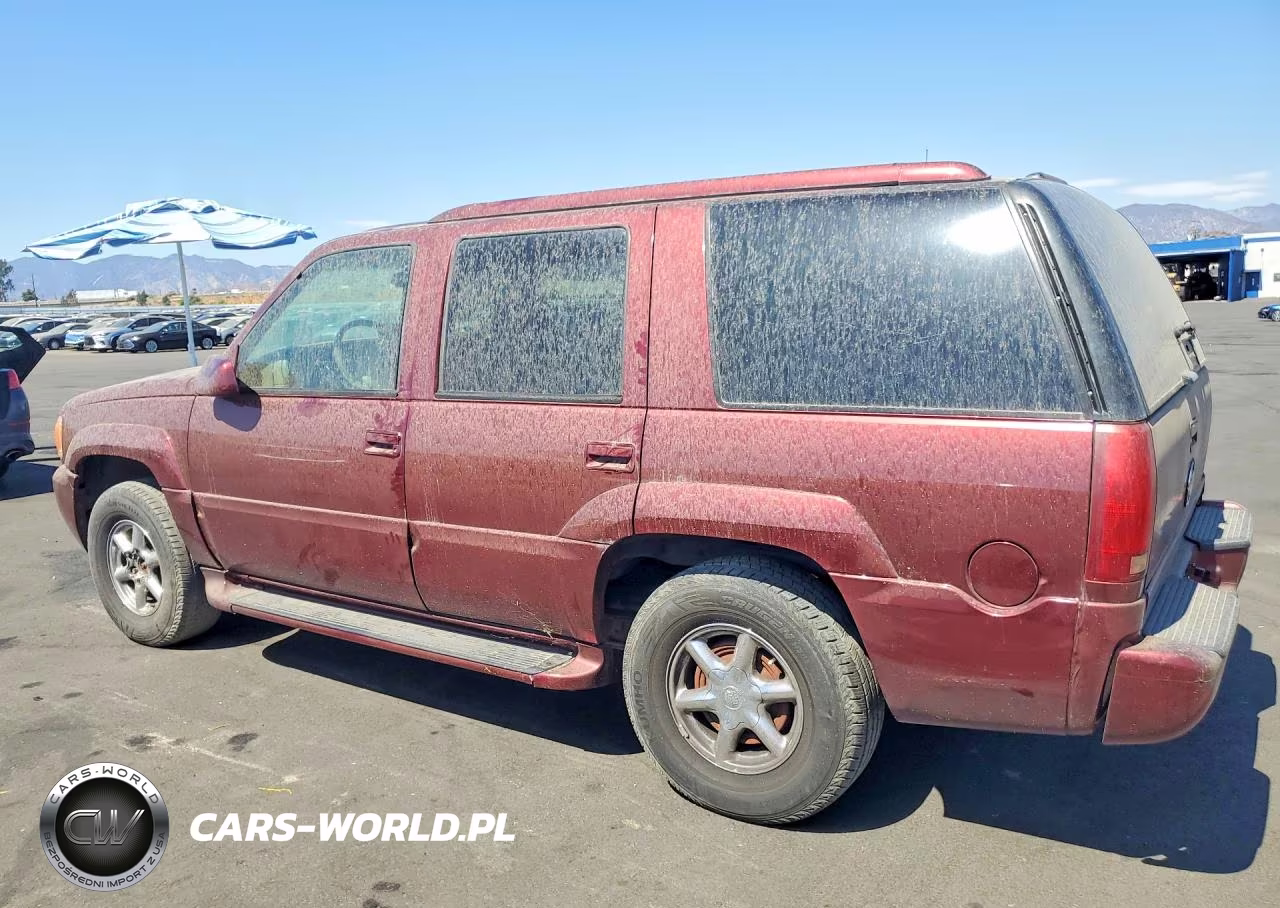 1999 Cadillac Escalade VIN:1GYEK13R7XR412660 - 2