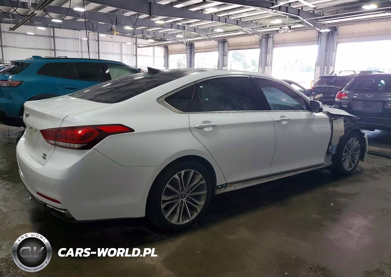 2017 Genesis G80 3.8 VIN:KMHGN4JE2HU202923 - 3