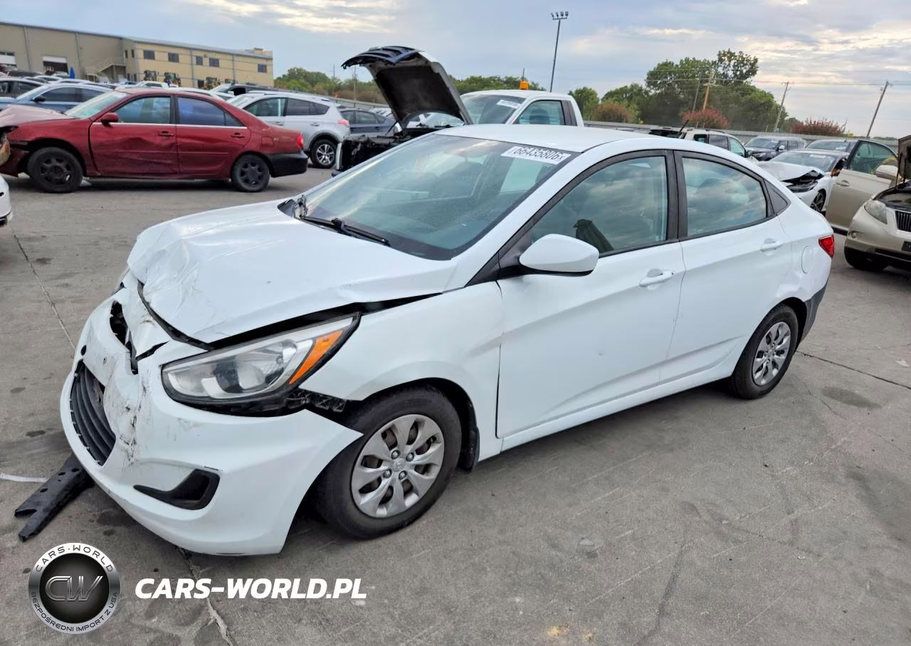 2017 Hyundai Accent Se VIN:KMHCT4AE9HU287344 - 1