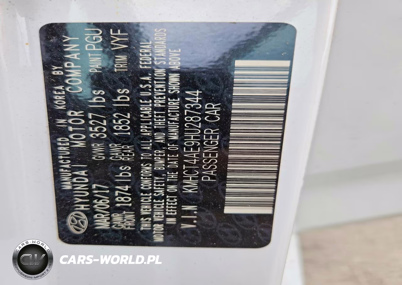 2017 Hyundai Accent Se VIN:KMHCT4AE9HU287344 - 12