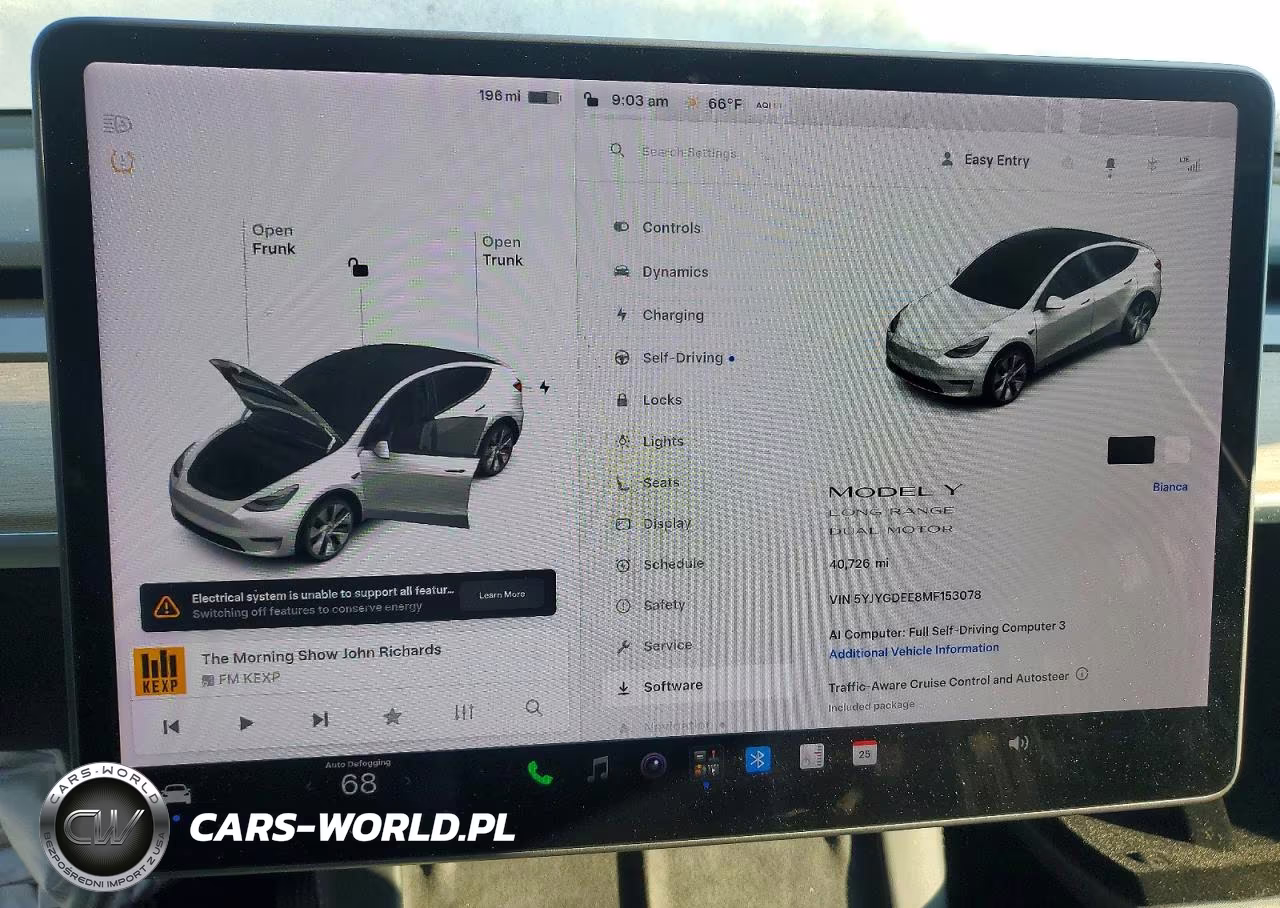 2021 Tesla Model Y VIN:5YJYGDEE8MF153078 - 9