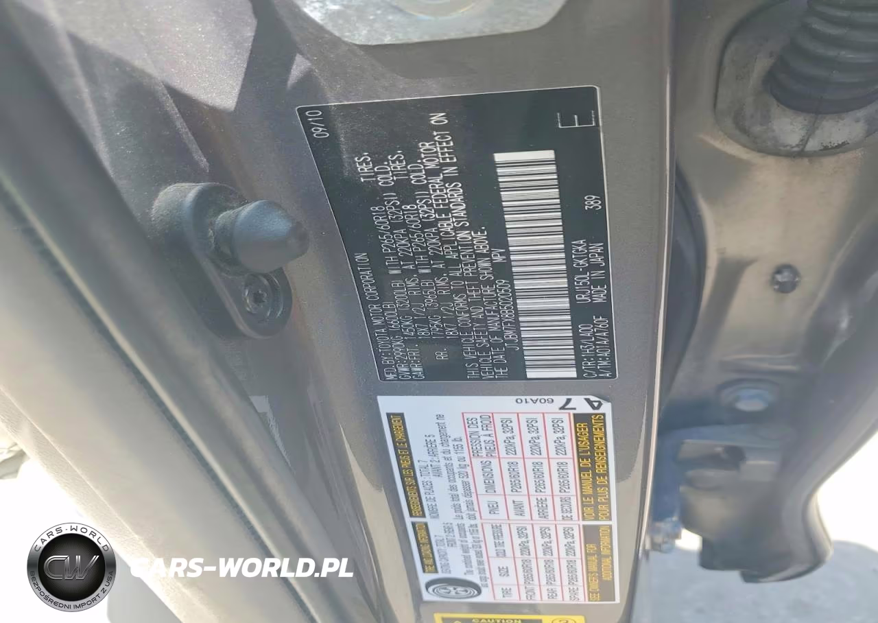 2011 Lexus Gx 460 VIN:JTJBM7FX8B5020509 - 13