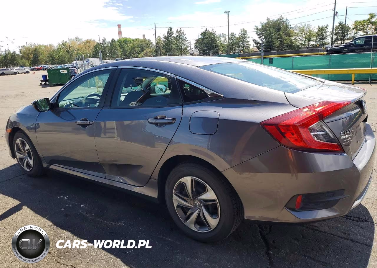 2019 Honda Civic Lx VIN:19XFC2F62KE039109 - 2
