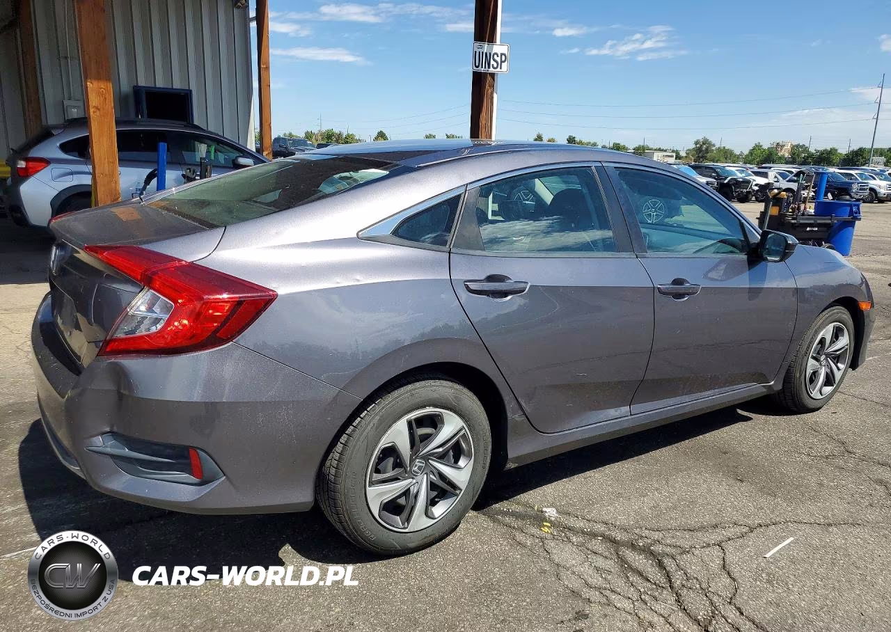2019 Honda Civic Lx VIN:19XFC2F62KE039109 - 3