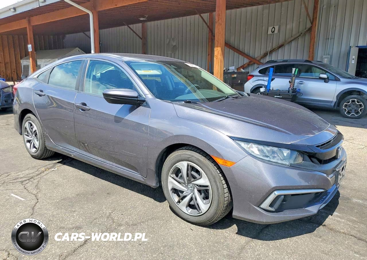 2019 Honda Civic Lx VIN:19XFC2F62KE039109 - 4