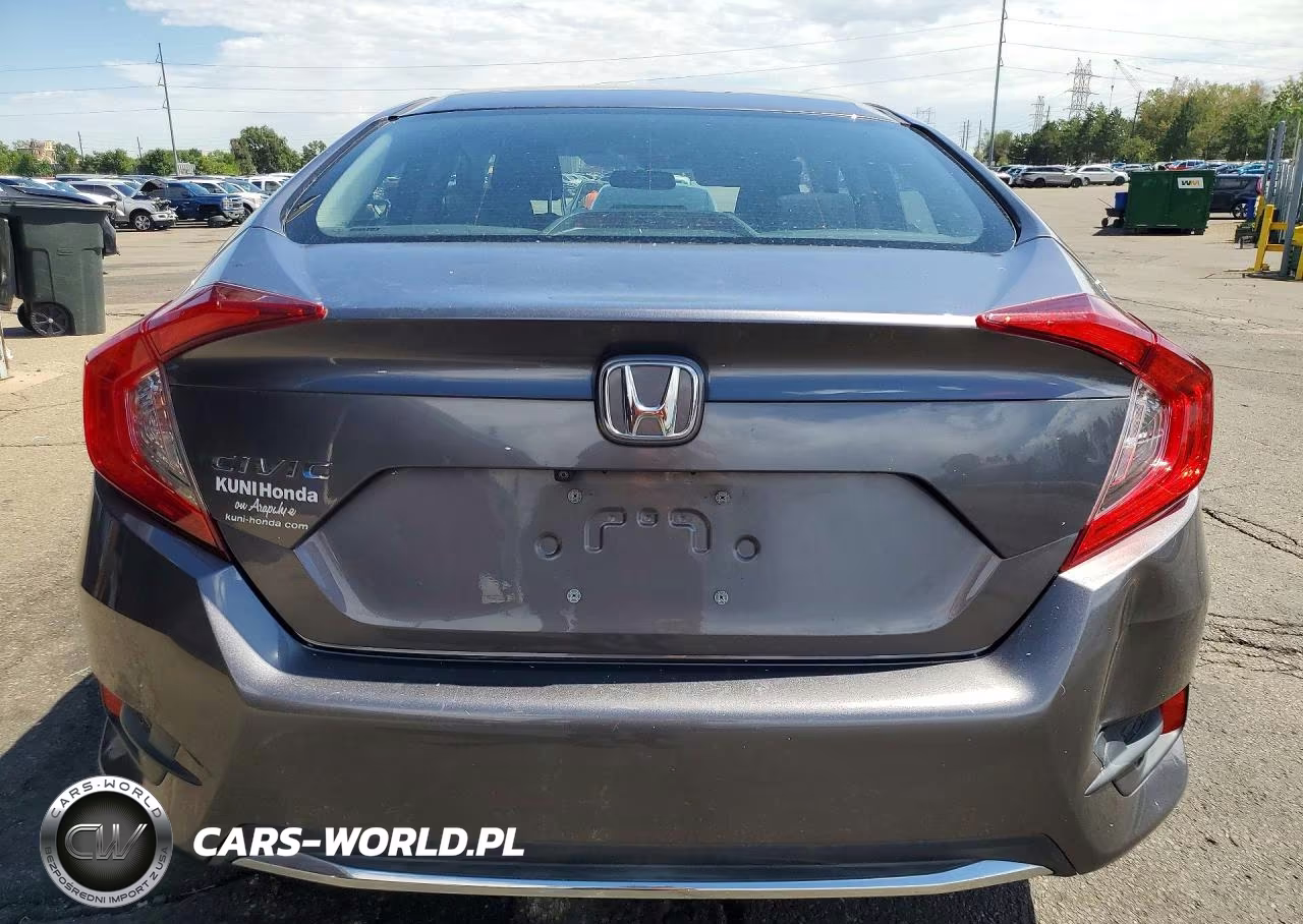 2019 Honda Civic Lx VIN:19XFC2F62KE039109 - 6