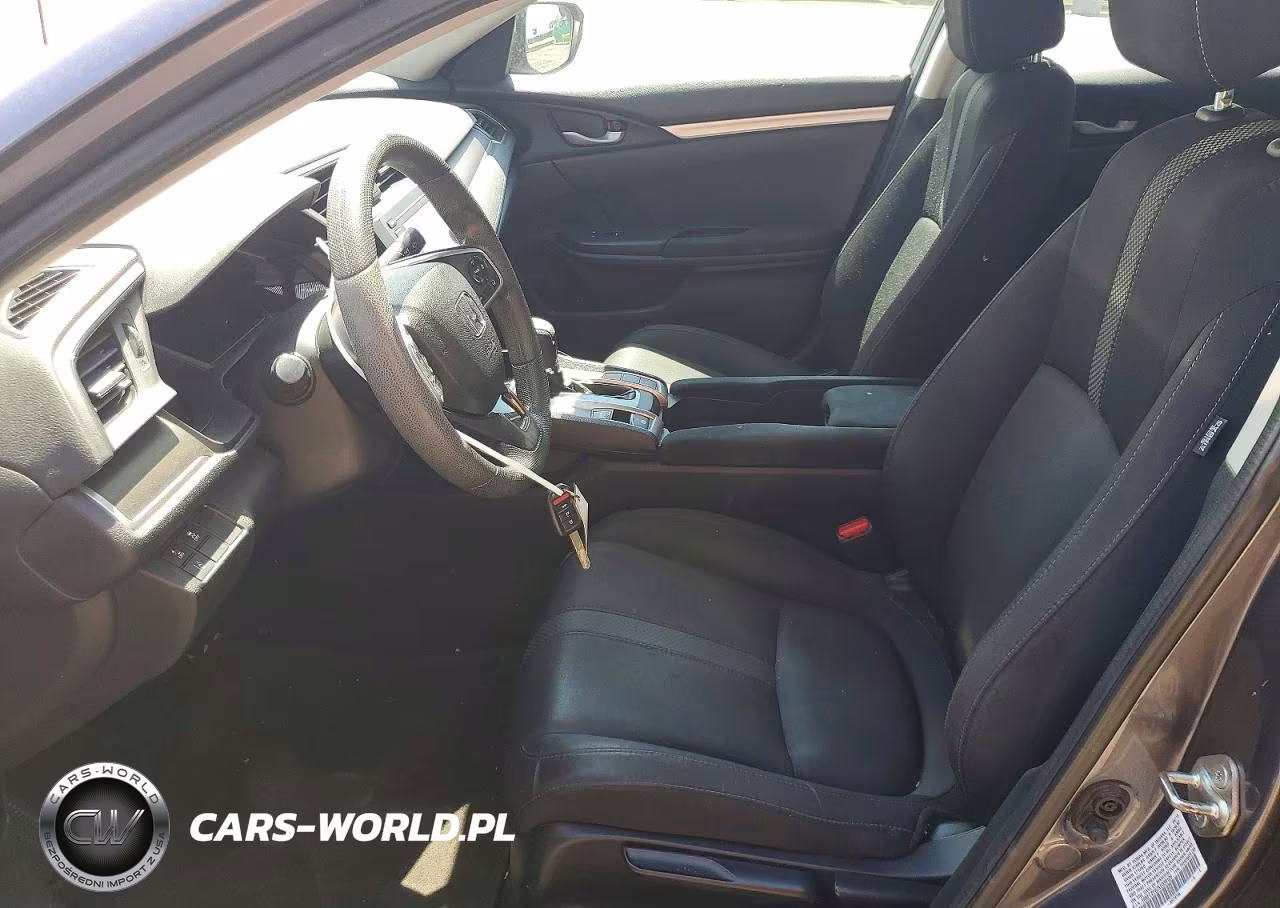 2019 Honda Civic Lx VIN:19XFC2F62KE039109 - 7