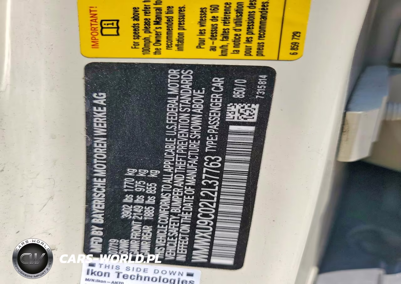 2020 Mini Cooper S VIN:WMWXU9C02L2L37763 - 14