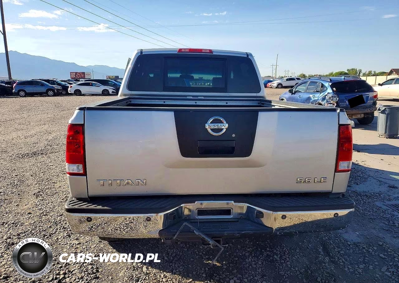 2007 Nissan Titan Xe VIN:1N6AA07B67N234341 - 6