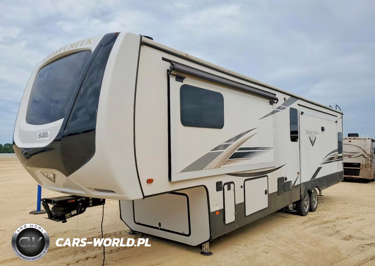 2021 Forest River Cedar Creek Camper VIN:4X4FCRP24NS231325 - 2