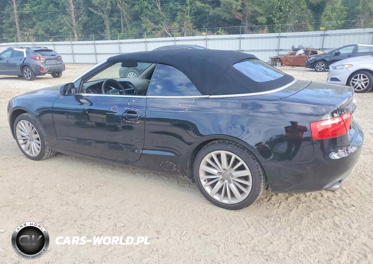 2012 Audi A5 Premium VIN:WAUCFAFH9CN005085 - 2