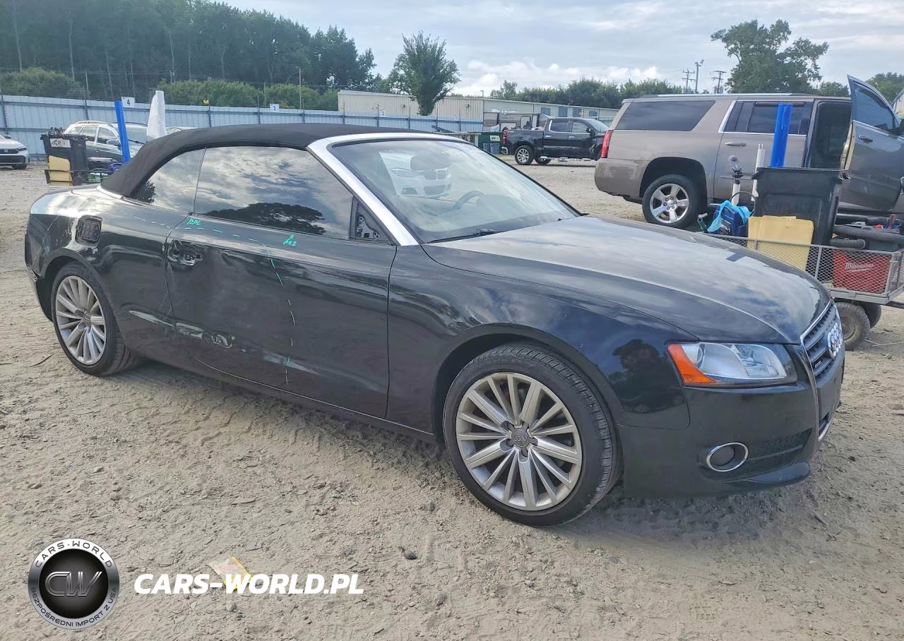 2012 Audi A5 Premium VIN:WAUCFAFH9CN005085 - 4