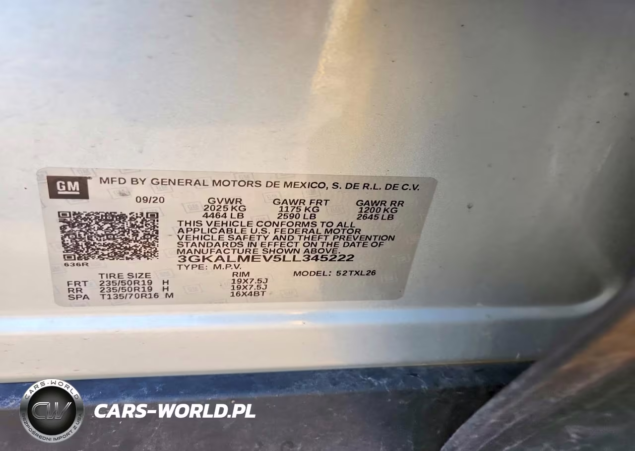 2020 GMC Terrain Sle VIN:3GKALMEV5LL345222 - 13