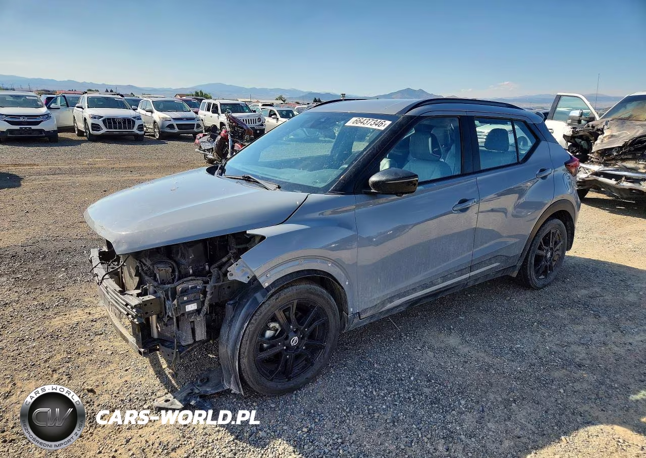 2021 Nissan Kicks Sr VIN:3N1CP5DV8ML553308 - 1