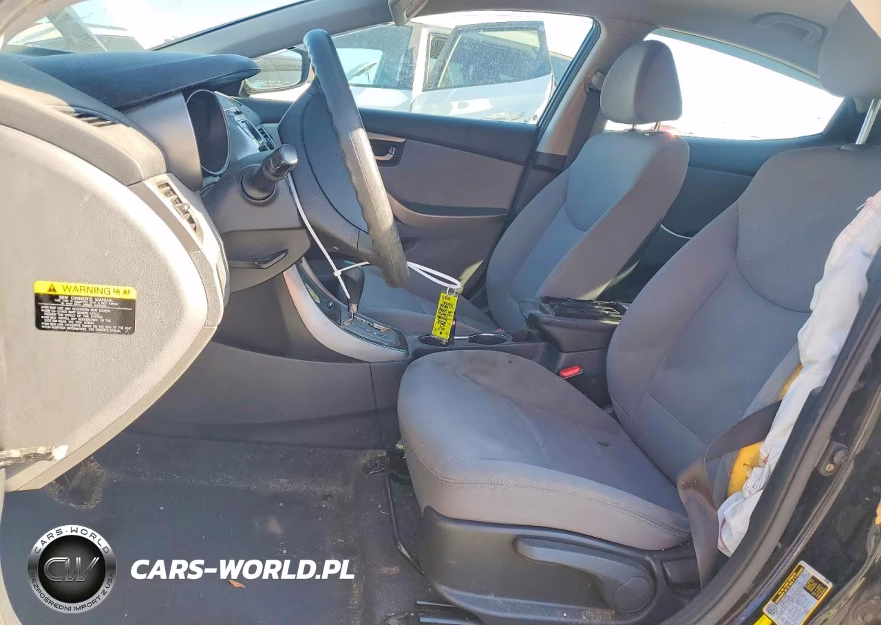 2013 Hyundai Elantra Gls VIN:KMHDH4AE6DU961031 - 7