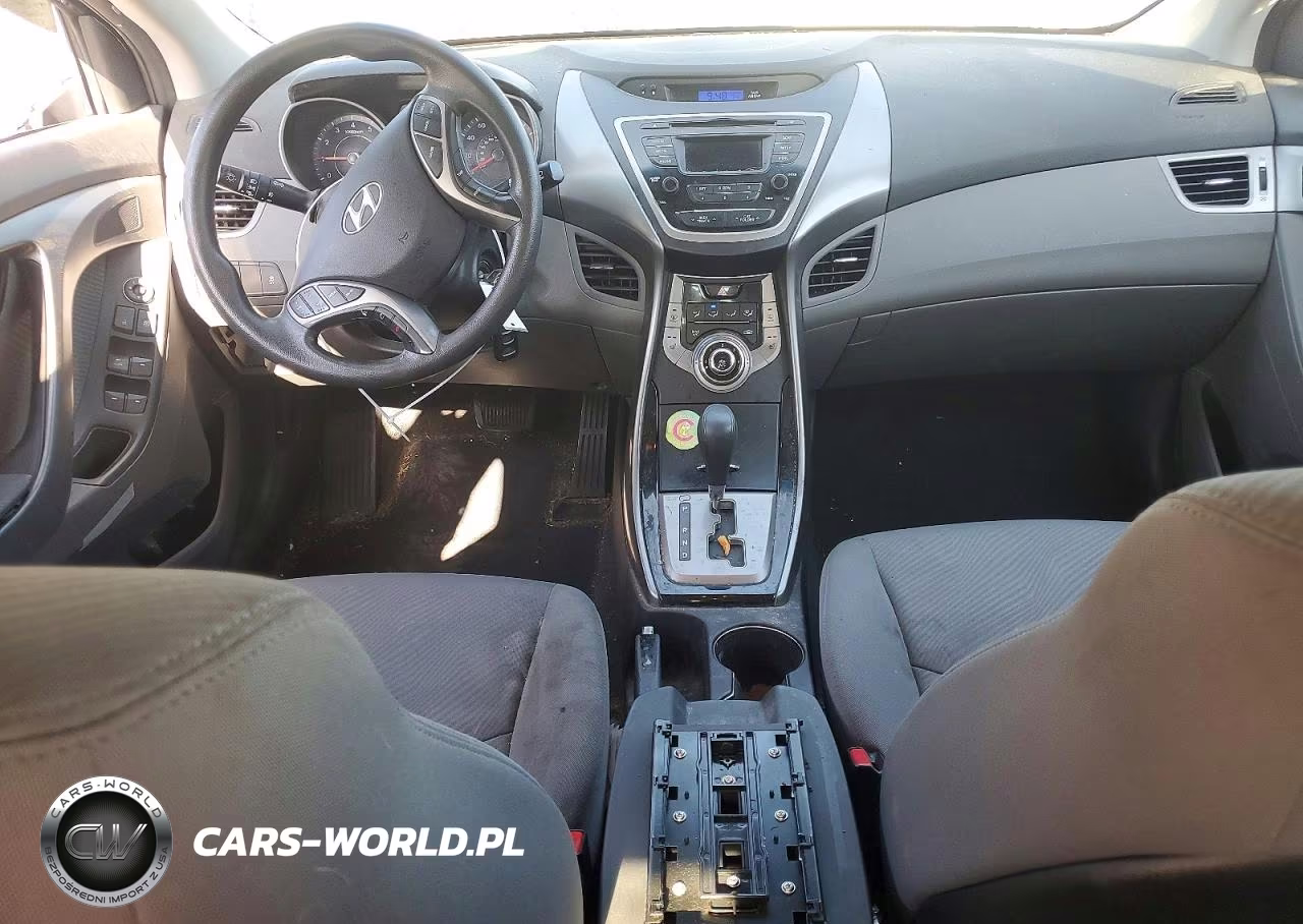 2013 Hyundai Elantra Gls VIN:KMHDH4AE6DU961031 - 8