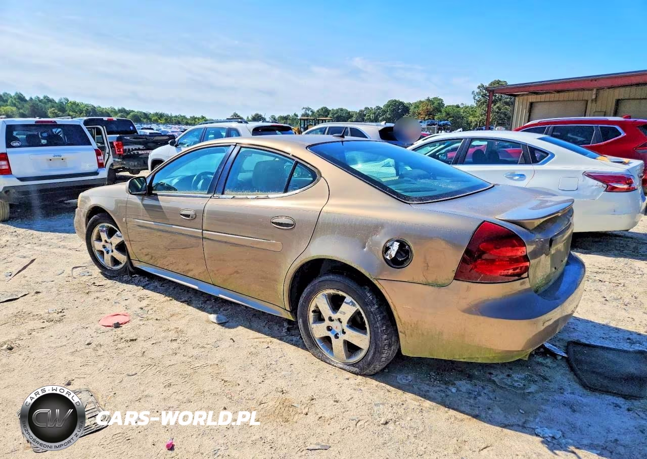 2007 Pontiac Grand Prix Gt VIN:2G2WR584671136267 - 2