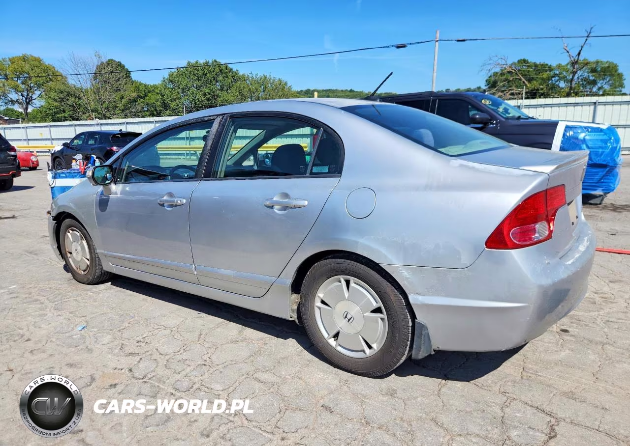 2007 Honda Civic Hybrid VIN:JHMFA36237S018927 - 2