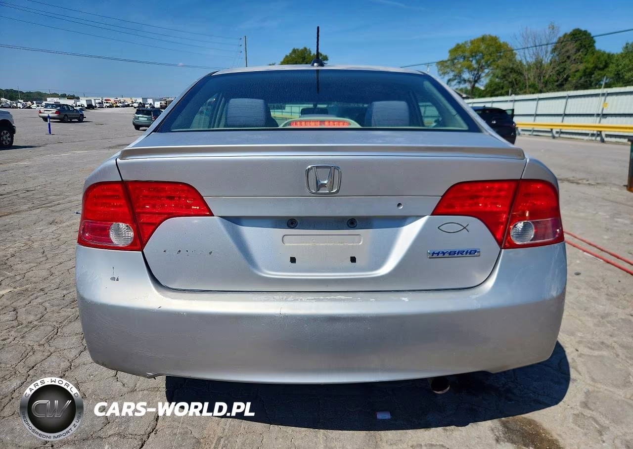 2007 Honda Civic Hybrid VIN:JHMFA36237S018927 - 6