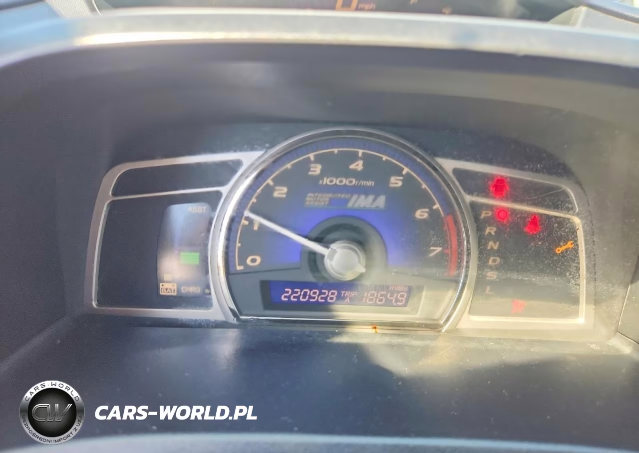 2007 Honda Civic Hybrid VIN:JHMFA36237S018927 - 9