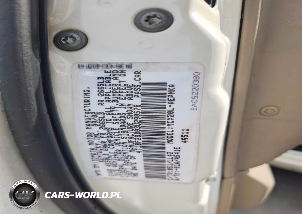 2003 Toyota Avalon Xl VIN:4T1BF28B03U290578 - 12
