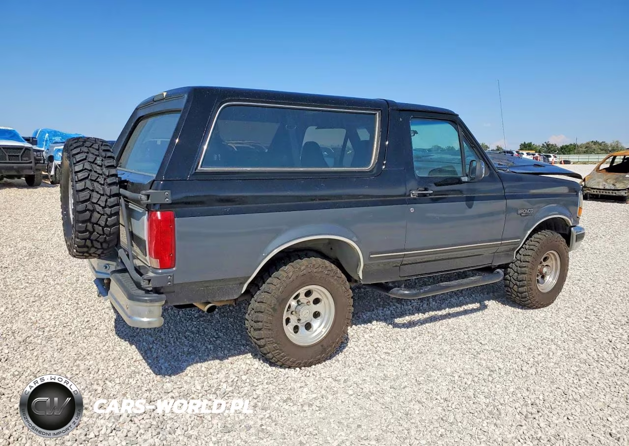 1993 Ford Bronco U100 VIN:1FMEU15H4PLA90322 - 3