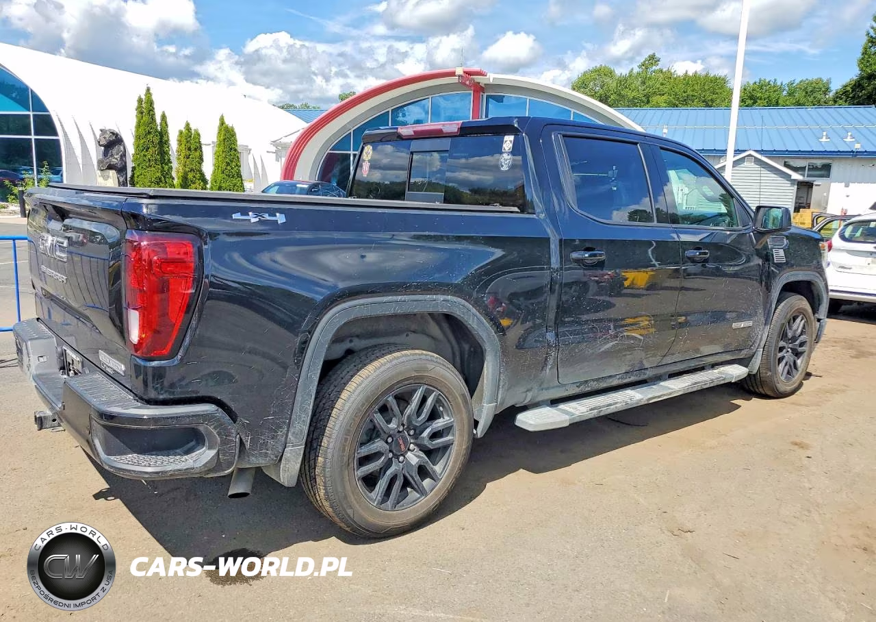 2021 GMC Sierra K1500 Elevation VIN:3GTP9CEK5MG165415 - 3