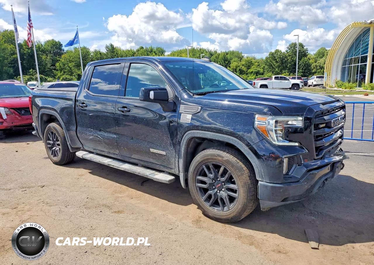 2021 GMC Sierra K1500 Elevation VIN:3GTP9CEK5MG165415 - 4