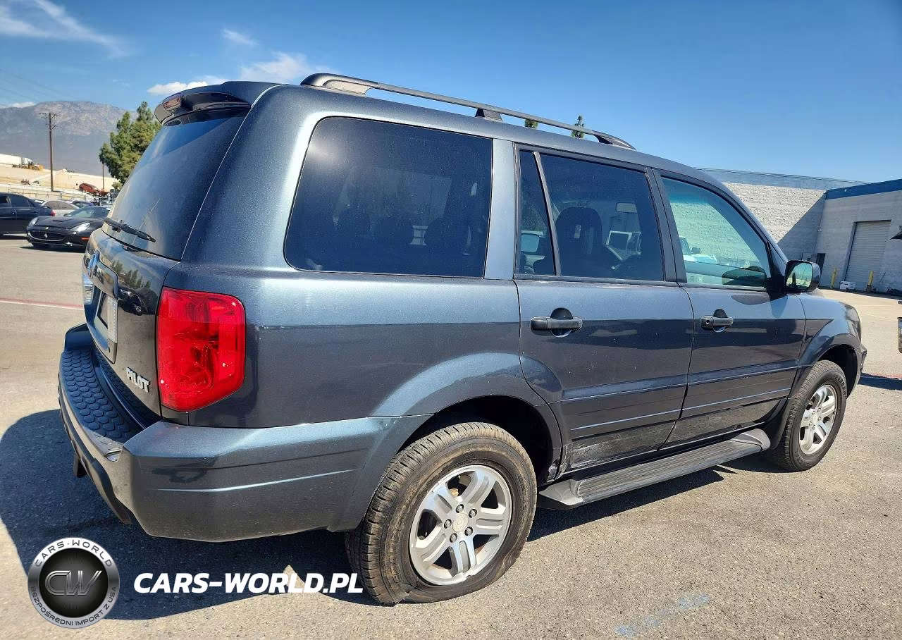 2003 Honda Pilot Exl VIN:2HKYF18573H550665 - 3