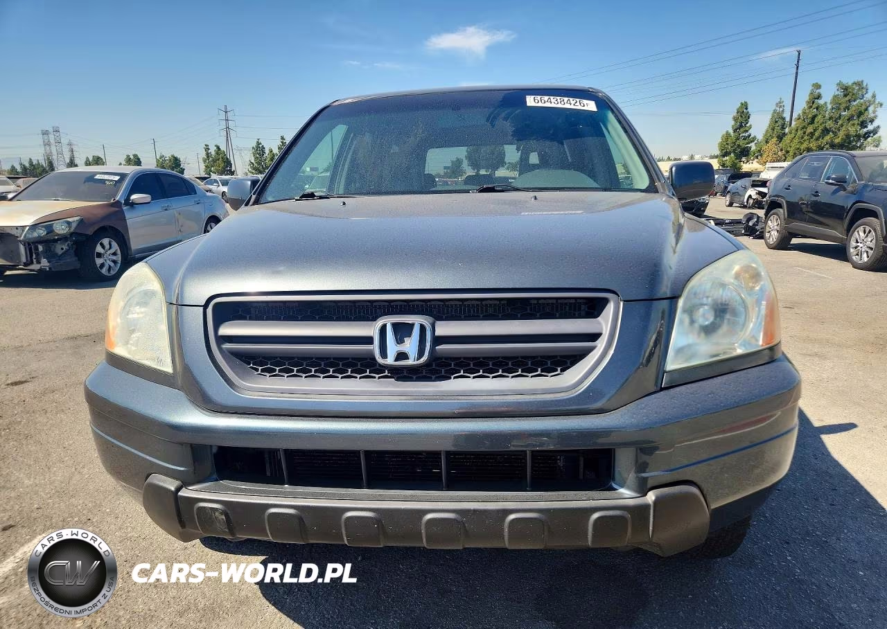2003 Honda Pilot Exl VIN:2HKYF18573H550665 - 5