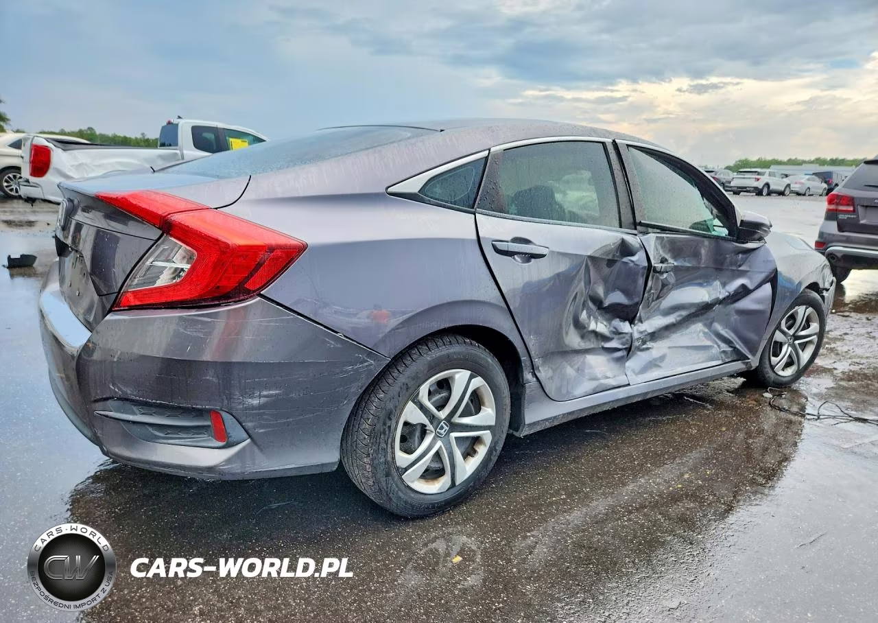 2017 Honda Civic Lx VIN:19XFC2F5XHE036118 - 3