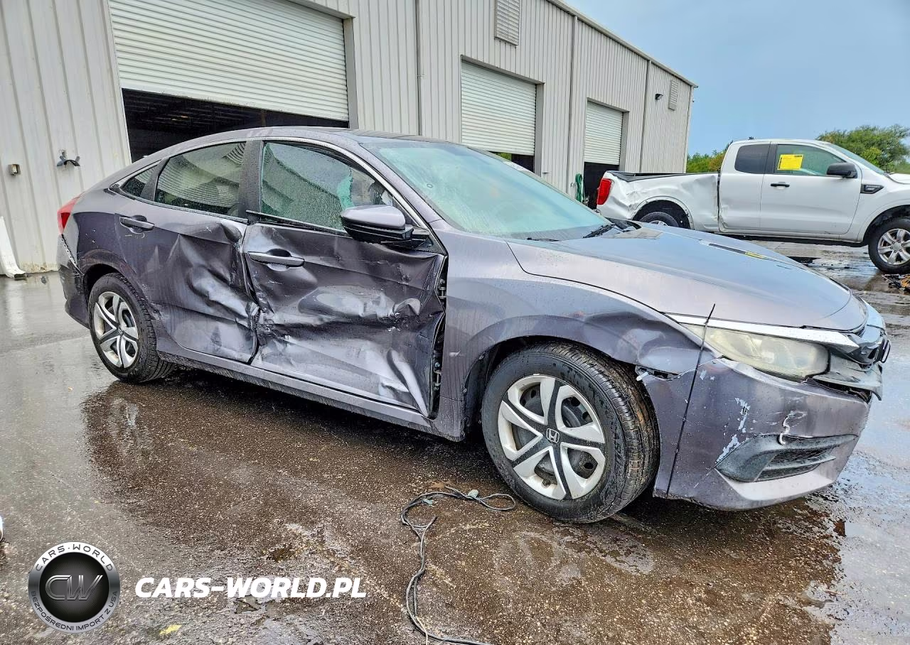 2017 Honda Civic Lx VIN:19XFC2F5XHE036118 - 4
