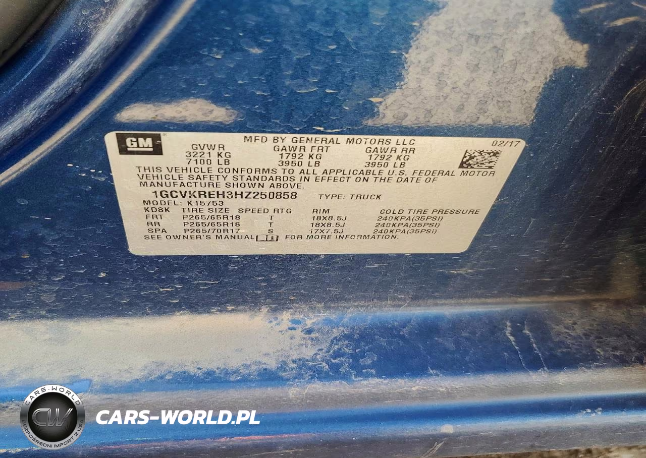 2017 Chevrolet Silverado K1500 Lt VIN:1GCVKREH3HZ250858 - 12