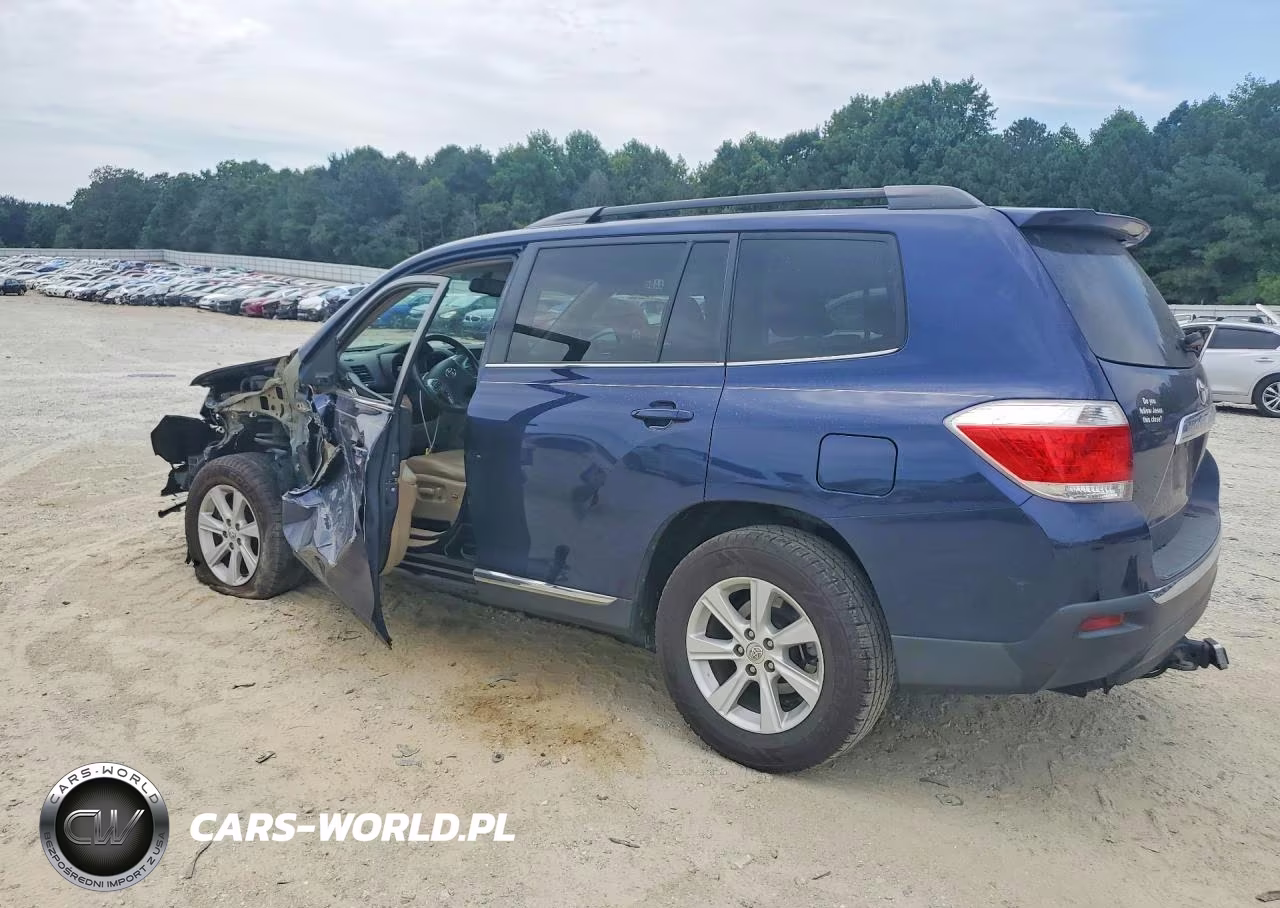 2012 Toyota Highlander Se VIN:5TDZK3EHXCS081852 - 2