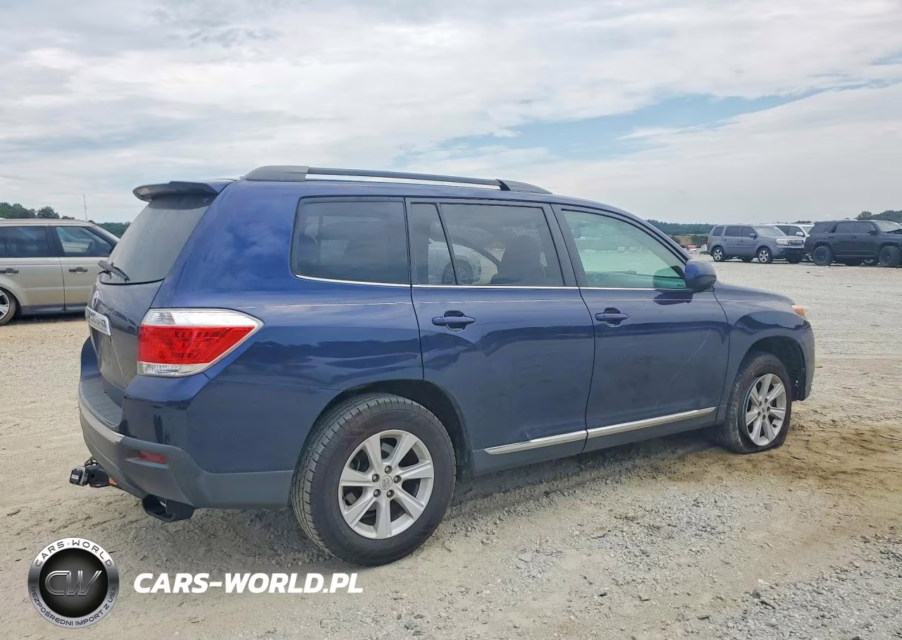 2012 Toyota Highlander Se VIN:5TDZK3EHXCS081852 - 3