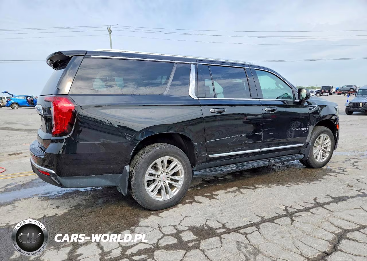 2021 GMC Yukon Xl K1500 Slt VIN:1GKS2GKTXMR355878 - 3