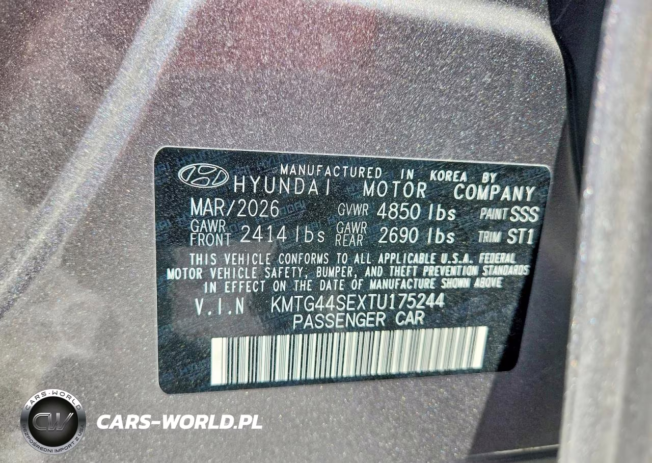 2026 Genesis G70 Sport Prestige VIN:KMTG44SEXTU175244 - 12