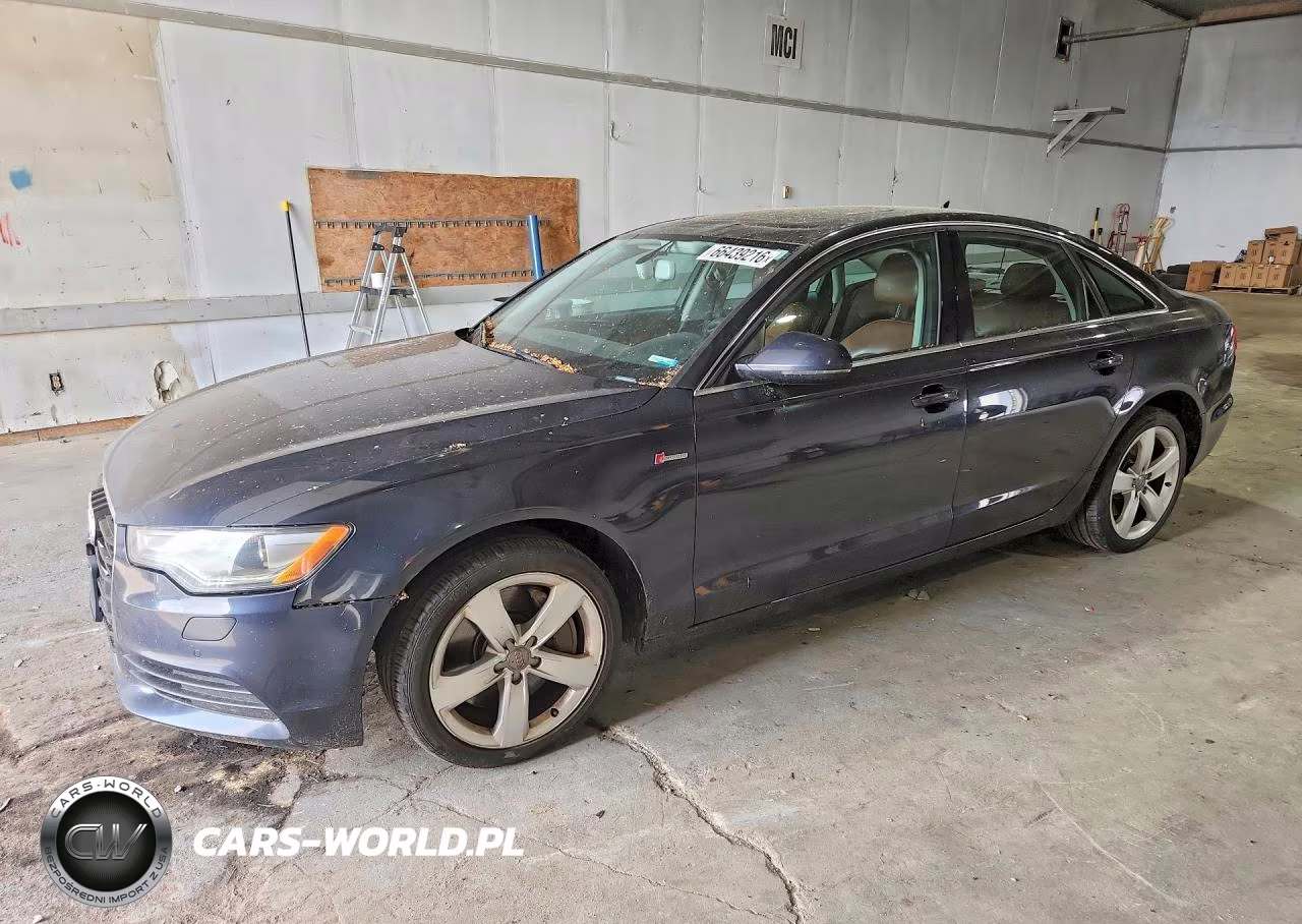 2012 Audi A6 Premium Plus VIN:WAUGGAFC1CN107208 - 1