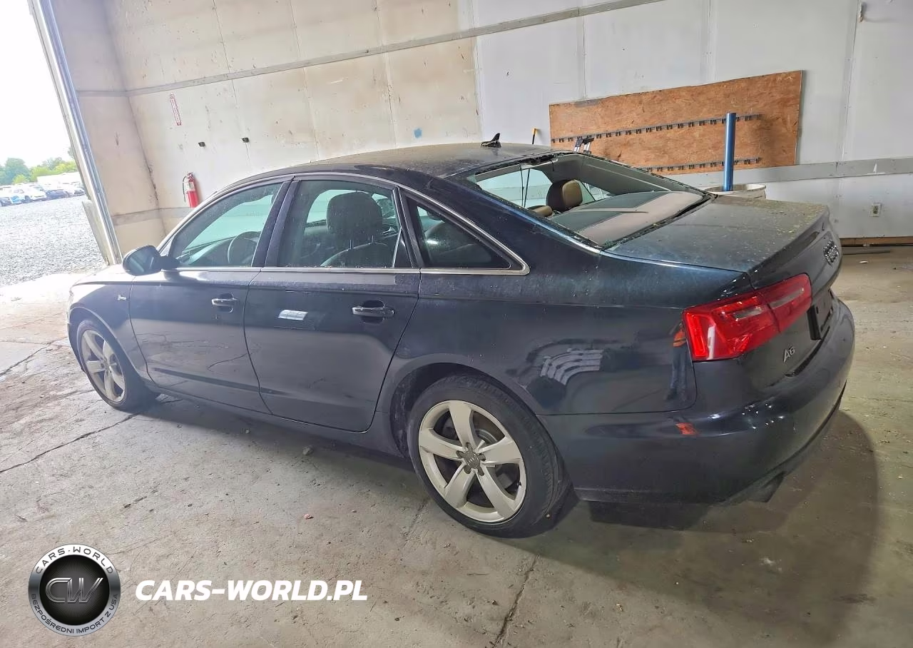 2012 Audi A6 Premium Plus VIN:WAUGGAFC1CN107208 - 2