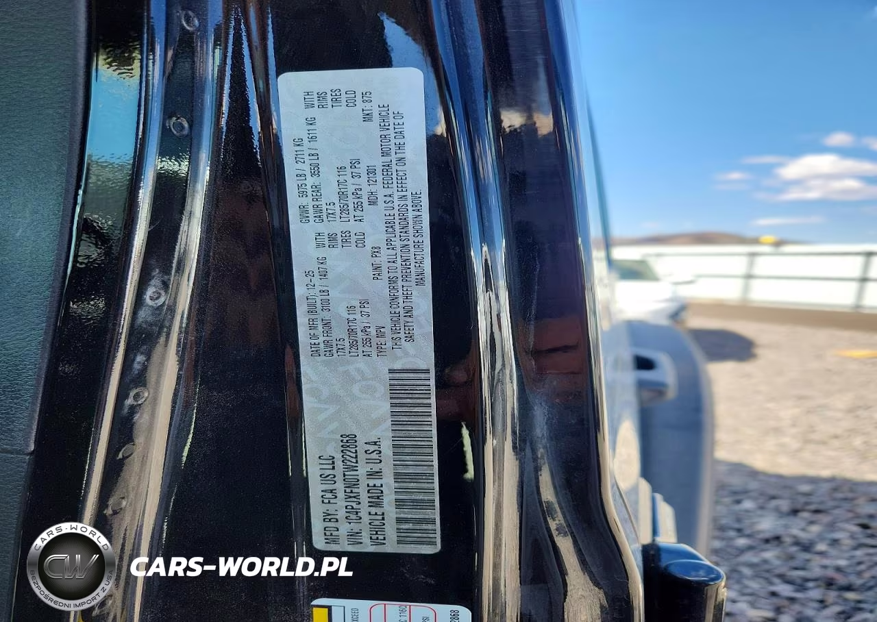 2026 Jeep Wrangler Rubicon VIN:1C4PJXFN0TW222868 - 14